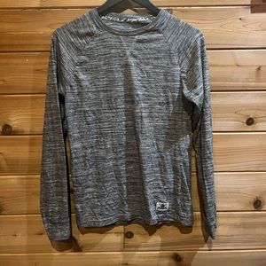 Shaun White Long Sleeve Gray Grey Tee Shirt
